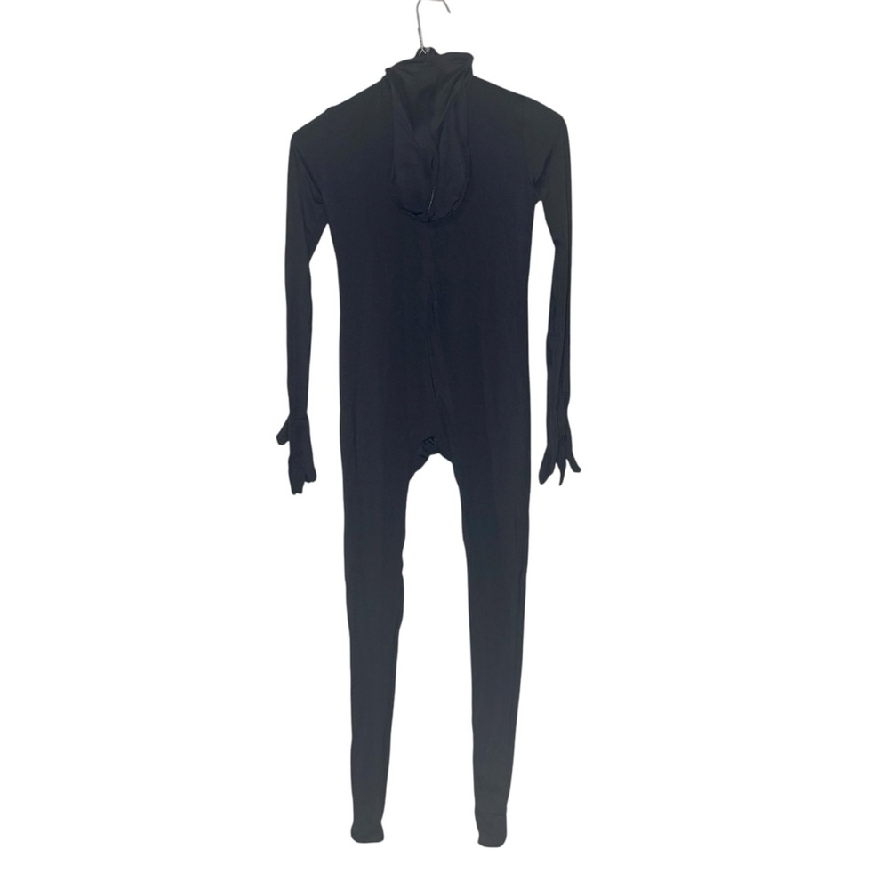 Party Suits Black Partysuit 1 Piece Costume Size Teen Medium - Picture 5 of 9